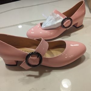 NWT Pink heels 9.5